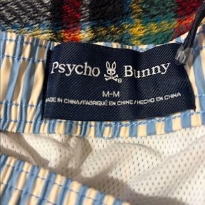 Psycho bunny swim trunk shorts, size medium